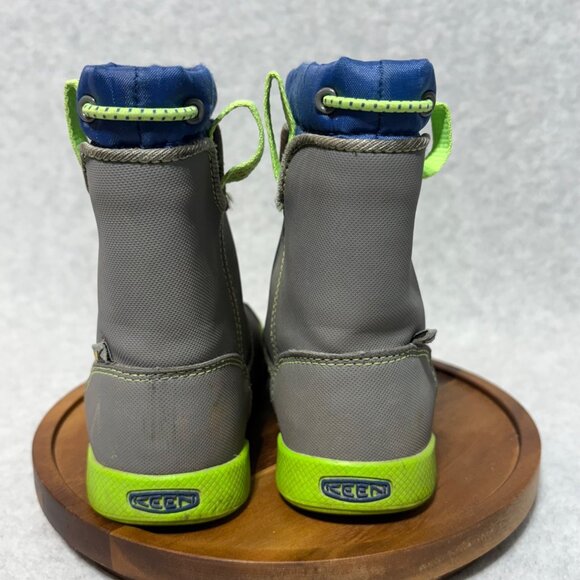 Keen Toddler Rainboot Size 11 Encanto 365 Waterproof Boot Gray Green Blue - Picture 4 of 11